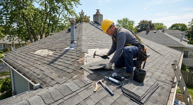 Shingles Repair in Larkspur, CO