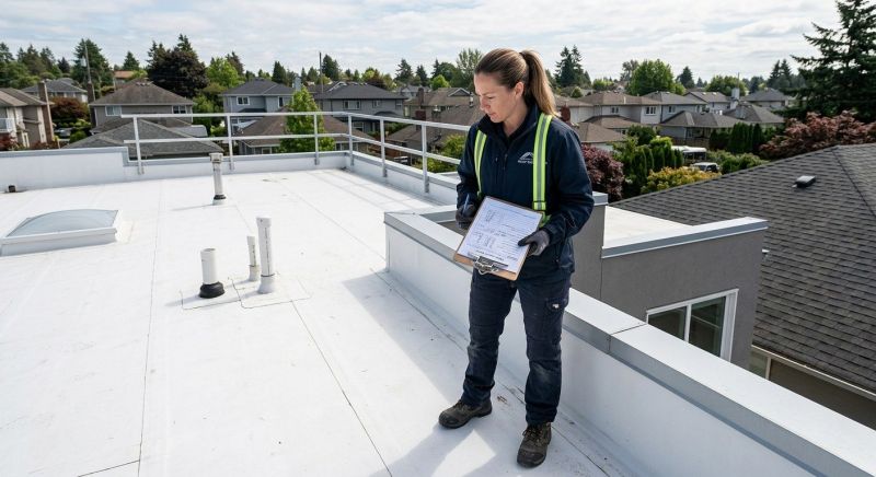 Single Ply Roof Inspection in Parker, CO