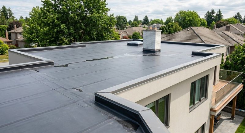 Single Ply Roof Installation in Larkspur, CO