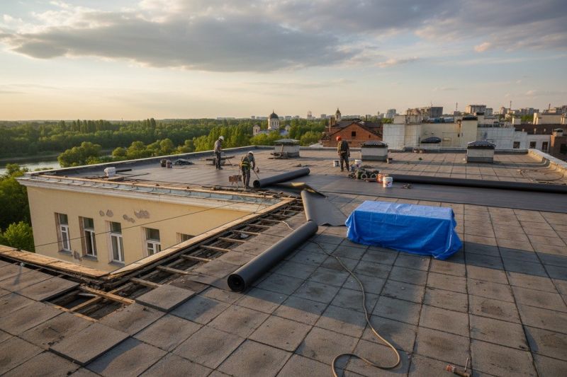 Single Ply Roof Replacement in Littleton, CO
