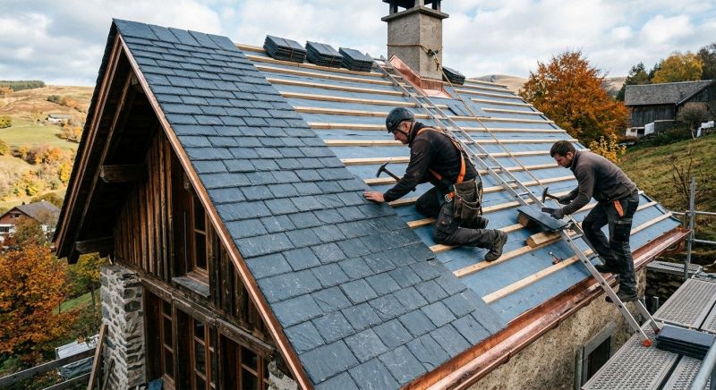 Slate Roof Installation in Denver, CO