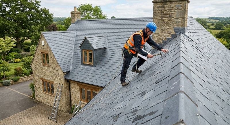 Slate Roof Repair in Douglas County, CO