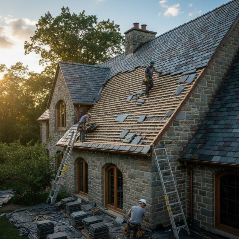 Slate Roof Replacement in Jefferson County, CO