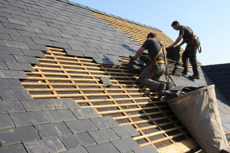 Slate Roof Replacement in Larkspur, CO
