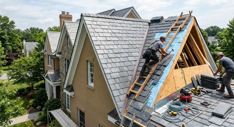 Slate Shingles Repair in Denver County, CO