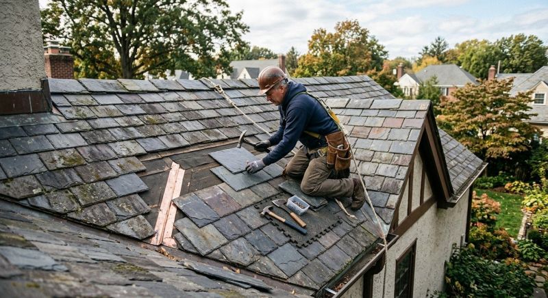 Slate Shingles Repair in Douglas County, CO
