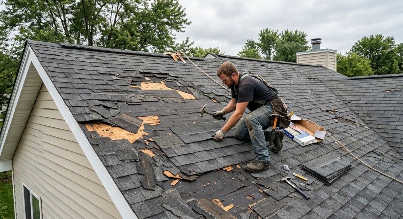 Storm Damage Roof Repair in Parker, CO