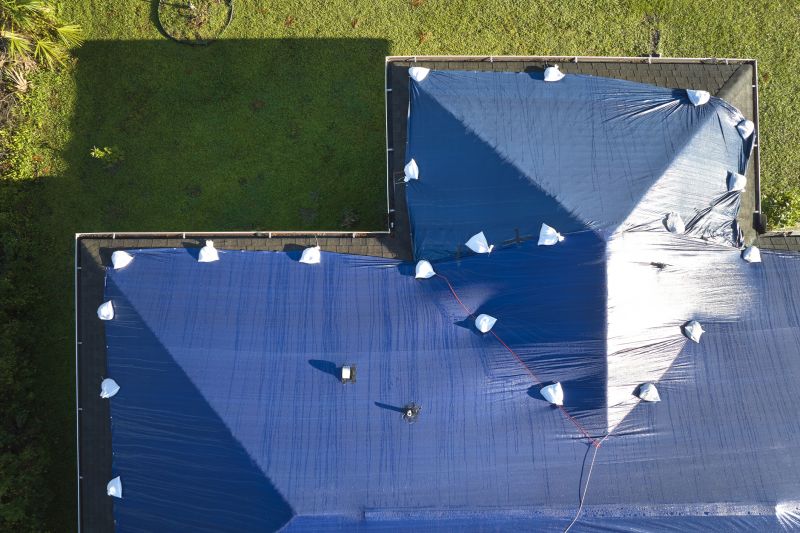 Storm Damage Roof Tarping in Parker, CO