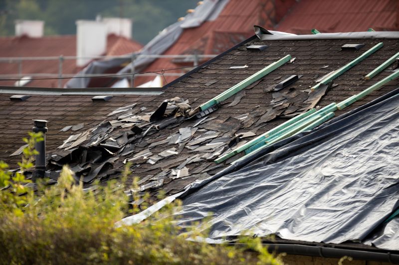 Storm Damage Roof Tarping in Parker, CO