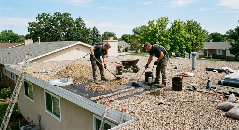 Tar And Gravel Roof Repair in Castle Rock, CO