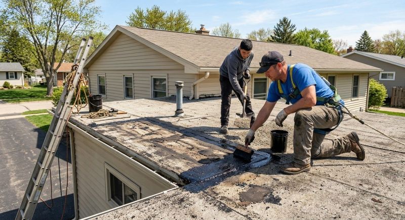 Tar And Gravel Roof Repair in Denver County, CO