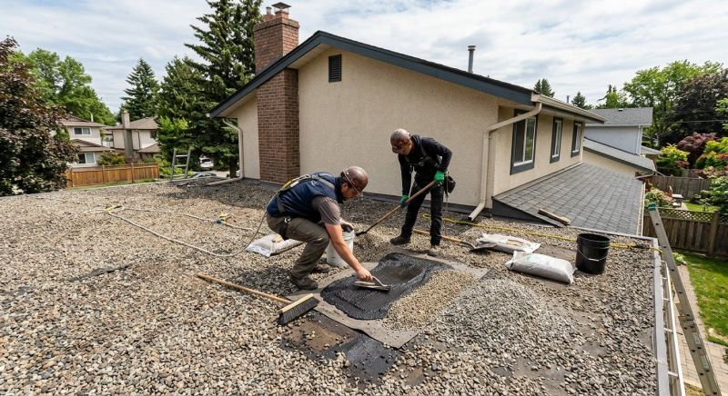 Tar And Gravel Roof Repair in Elizabeth, CO