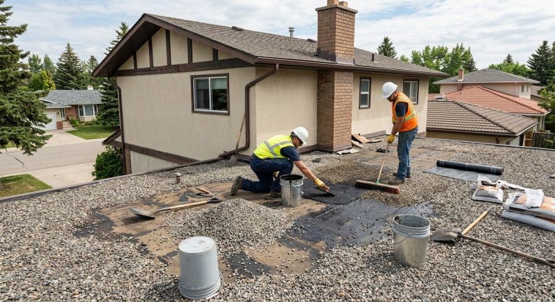 Tar And Gravel Roof Repair in Englewood, CO