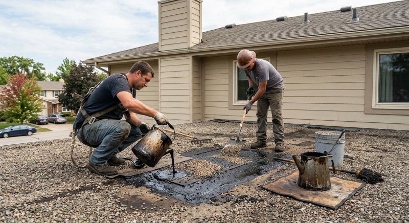 Tar And Gravel Roof Repair in Littleton, CO