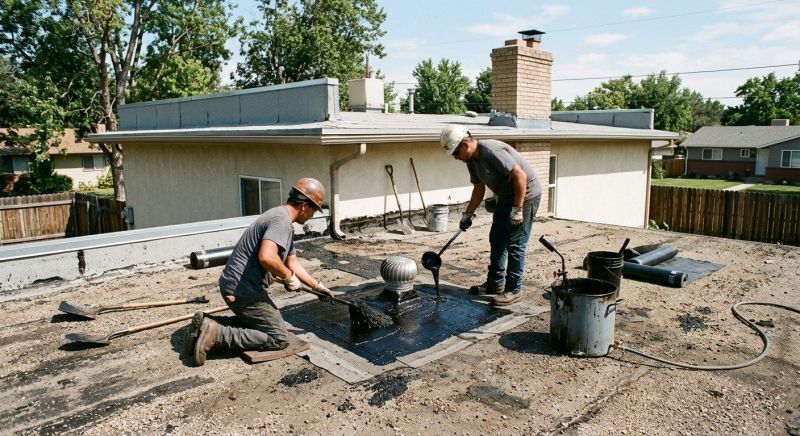 Tar Roof Repair in Jefferson County, CO