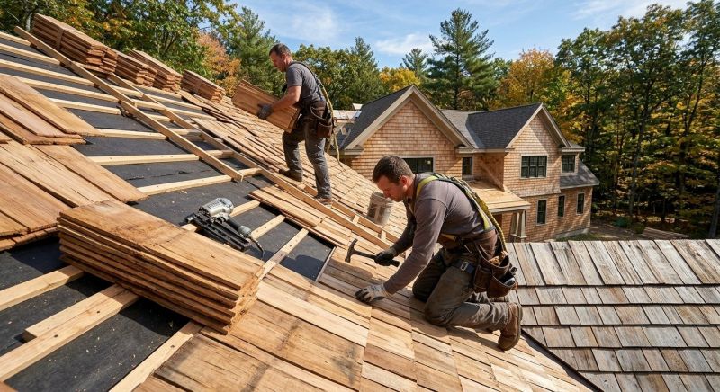 Wood Roofing Installation in Denver County, CO