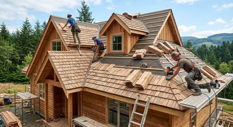 Wood Roofing Installation in Elizabeth, CO
