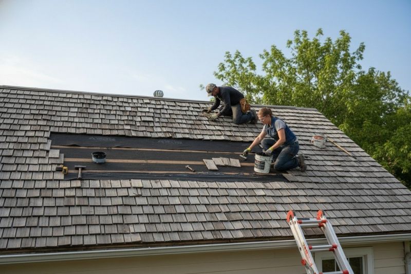 Wood Shake Roof Repair in Englewood, CO