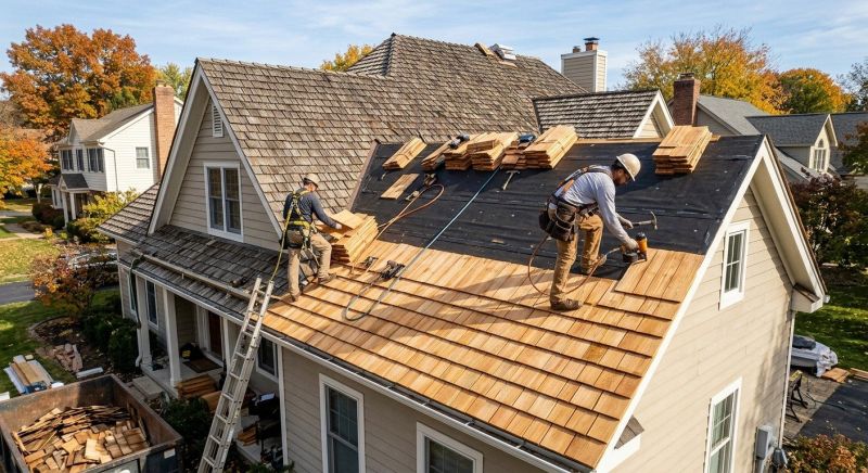 Wood Shake Roof Replacement in Jefferson County, CO