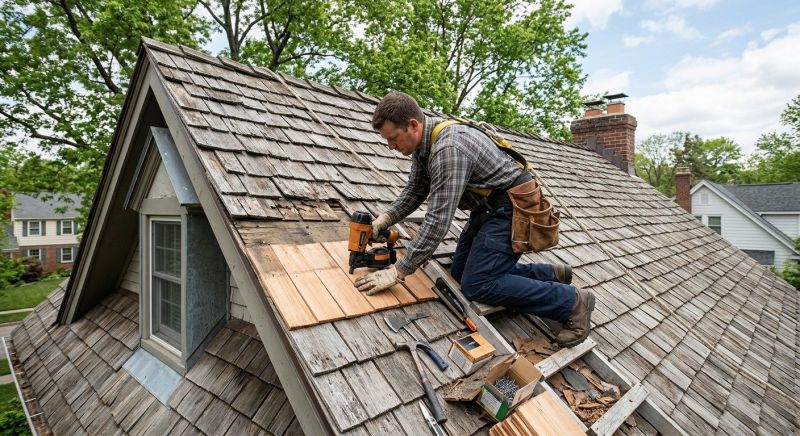 Wood Shingles Repair in Castle Rock, CO
