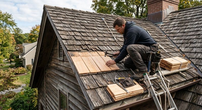 Wood Shingles Repair in Douglas County, CO